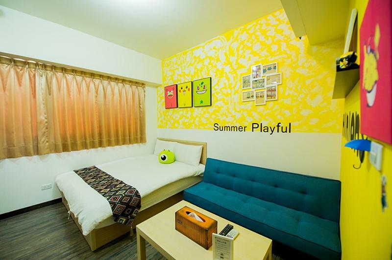 一中街星辰 Apartment Taichung Bagian luar foto