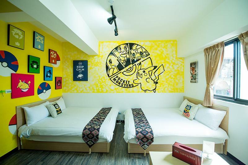 一中街星辰 Apartment Taichung Bagian luar foto